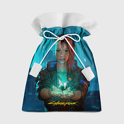Мешок для подарков Vi girl cyberpunk 2077, цвет: 3D-принт