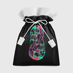 Мешок для подарков Черепа близнецы, цвет: 3D-принт