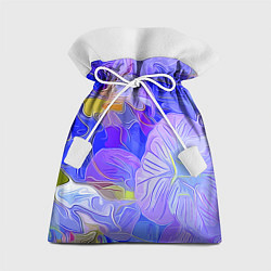 Мешок для подарков Fashion flowers pattern, цвет: 3D-принт