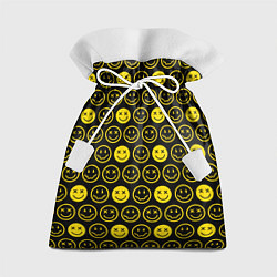 Мешок для подарков Nirvana смайлики, цвет: 3D-принт