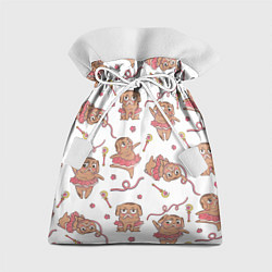 Мешок для подарков Волшебный мопс, цвет: 3D-принт