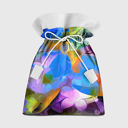 Мешок для подарков Цветочный узор Summer, цвет: 3D-принт