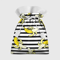 Мешок для подарков Banana pattern Summer, цвет: 3D-принт