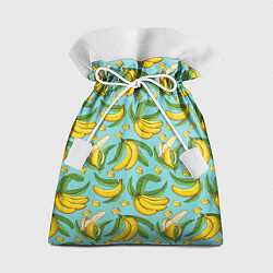 Мешок для подарков Banana pattern Summer Fashion 2022, цвет: 3D-принт