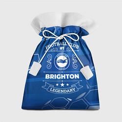 Мешок для подарков Brighton FC 1, цвет: 3D-принт