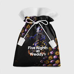Мешок для подарков Five Nights at Freddys Луна паттерн, цвет: 3D-принт
