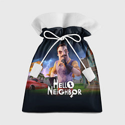 Мешок для подарков Hello Neighbor игра Привет сосед, цвет: 3D-принт