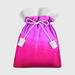 Мешок для подарков Neon pink bright abstract background, цвет: 3D-принт