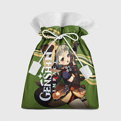 Мешок для подарков Саю-девочка с хвостиком, цвет: 3D-принт