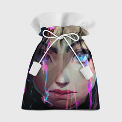 Мешок для подарков Jinx портрет - Аркейн League of legends, цвет: 3D-принт