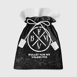 Подарочный мешок Bullet For My Valentine с потертостями на темном ф