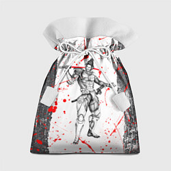 Мешок для подарков Metal gear rising blood, цвет: 3D-принт