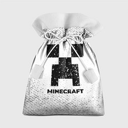 Мешок для подарков Minecraft с потертостями на светлом фоне, цвет: 3D-принт
