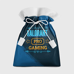 Мешок для подарков Игра Valorant: pro gaming, цвет: 3D-принт