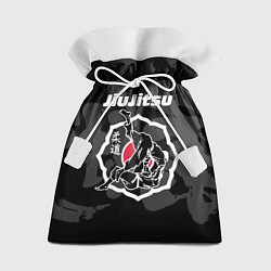 Мешок для подарков Jiu-jitsu throw logo, цвет: 3D-принт