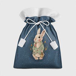 Мешок для подарков Кролик с фонариком, цвет: 3D-принт