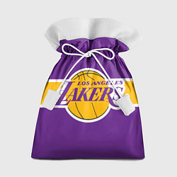 Мешок для подарков LA Lakers NBA, цвет: 3D-принт