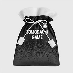 Мешок для подарков Tomodachi Game glitch на темном фоне: символ сверх, цвет: 3D-принт