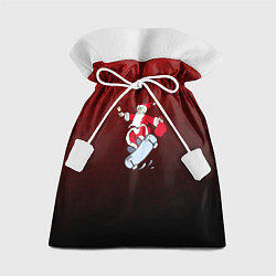 Мешок для подарков Новогодний подарок от Санты, цвет: 3D-принт