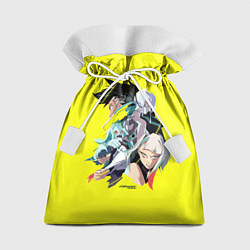 Мешок для подарков Cyberpunk:edgerunner, цвет: 3D-принт