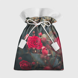 Мешок для подарков Красная дикая роза, цвет: 3D-принт