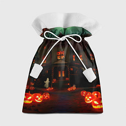 Мешок для подарков Дорога к ужасу, цвет: 3D-принт