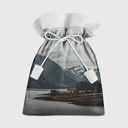 Мешок для подарков Островoк на озере, цвет: 3D-принт