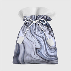 Мешок для подарков Чёрная акварель, цвет: 3D-принт