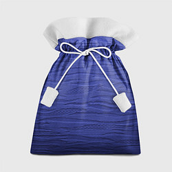 Мешок для подарков Текстура машинной вязки шерстью, цвет: 3D-принт