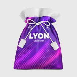 Мешок для подарков Lyon legendary sport grunge, цвет: 3D-принт