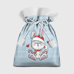 Мешок для подарков Рождественский кролик, цвет: 3D-принт