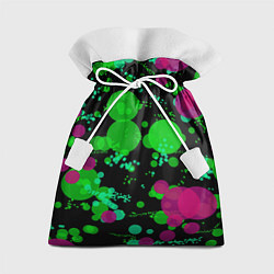 Мешок для подарков Токсичные пузыри, цвет: 3D-принт