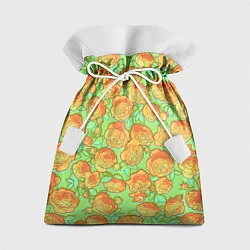 Мешок для подарков Яркая Чайная роза, цвет: 3D-принт