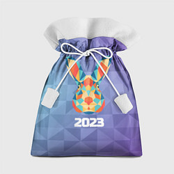 Мешок для подарков Кролик из мозаики 2023, цвет: 3D-принт