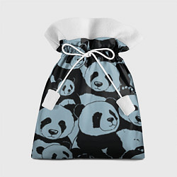 Мешок для подарков Panda summer song, цвет: 3D-принт