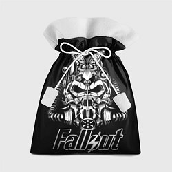 Мешок для подарков Fallout helmet, цвет: 3D-принт