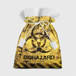 Мешок для подарков Danger biohazard, цвет: 3D-принт