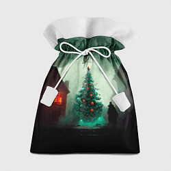 Мешок для подарков Тёмное рождество, цвет: 3D-принт