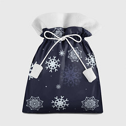 Мешок для подарков Снежная ночь, цвет: 3D-принт