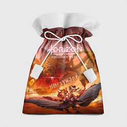 Мешок для подарков Horizon forbidden west burning shores dlc, цвет: 3D-принт
