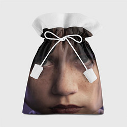 Мешок для подарков Глаза Уэнздей, цвет: 3D-принт