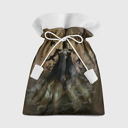 Мешок для подарков Уэнсдэй и вороны, цвет: 3D-принт