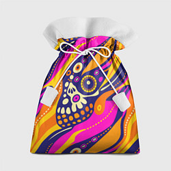 Мешок для подарков Абстрактный узор мексиканская чупакабра, цвет: 3D-принт