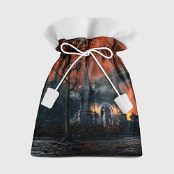 Мешок для подарков Bloodborne пейзаж, цвет: 3D-принт