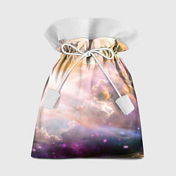 Мешок для подарков Аморфное абстрактное космическое красочное небо, цвет: 3D-принт