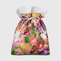 Мешок для подарков Райские цветы, цвет: 3D-принт