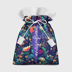Мешок для подарков Magnificent Великолепная цветы, цвет: 3D-принт