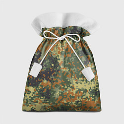 Мешок для подарков Камуфляж Бундесвер, цвет: 3D-принт