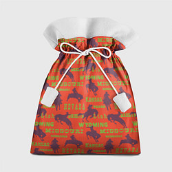 Мешок для подарков Ковбои на лошадях, цвет: 3D-принт