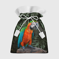 Мешок для подарков Попугай Макао, цвет: 3D-принт